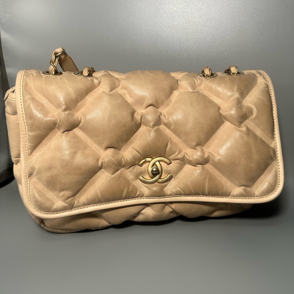 Vintage Chesterfield Chanel Flap Bag
